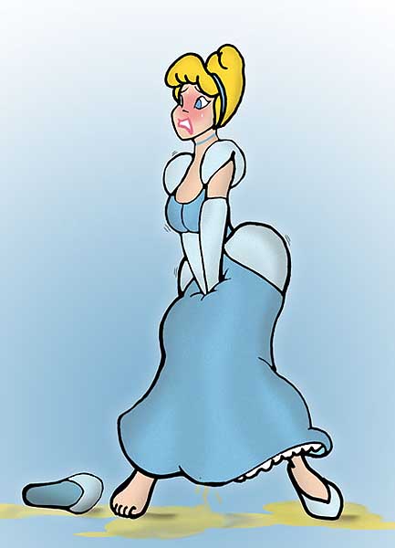 The Disney Omorashi Project: Cinderella - Someday my Pee will come!